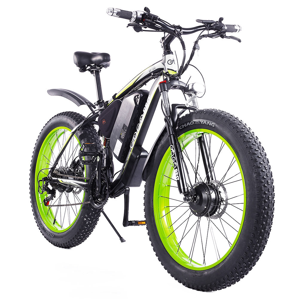 GOGOBEST GF700 Electric Bike 26'' Tires Dual 500W Motors 48V 17.5Ah Battery