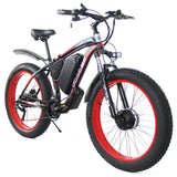 GOGOBEST GF700 Electric Bike 26'' Tires Dual 500W Motors 48V 17.5Ah Battery