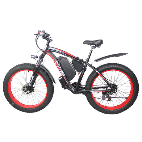 GOGOBEST GF700 Electric Bike 26'' Tires Dual 500W Motors 48V 17.5Ah Battery