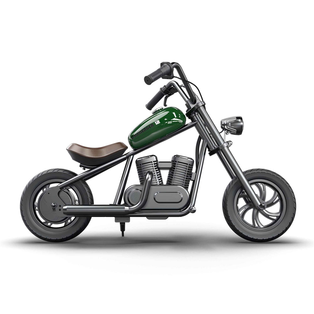 HYPER GOGO Challenger 12 Electric Motorcycle 12" Tires 160W 24V 5.2Ah Battery