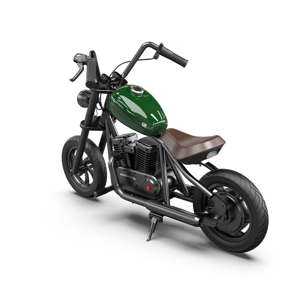 HYPER GOGO Challenger 12 Electric Motorcycle 12" Tires 160W 24V 5.2Ah Battery