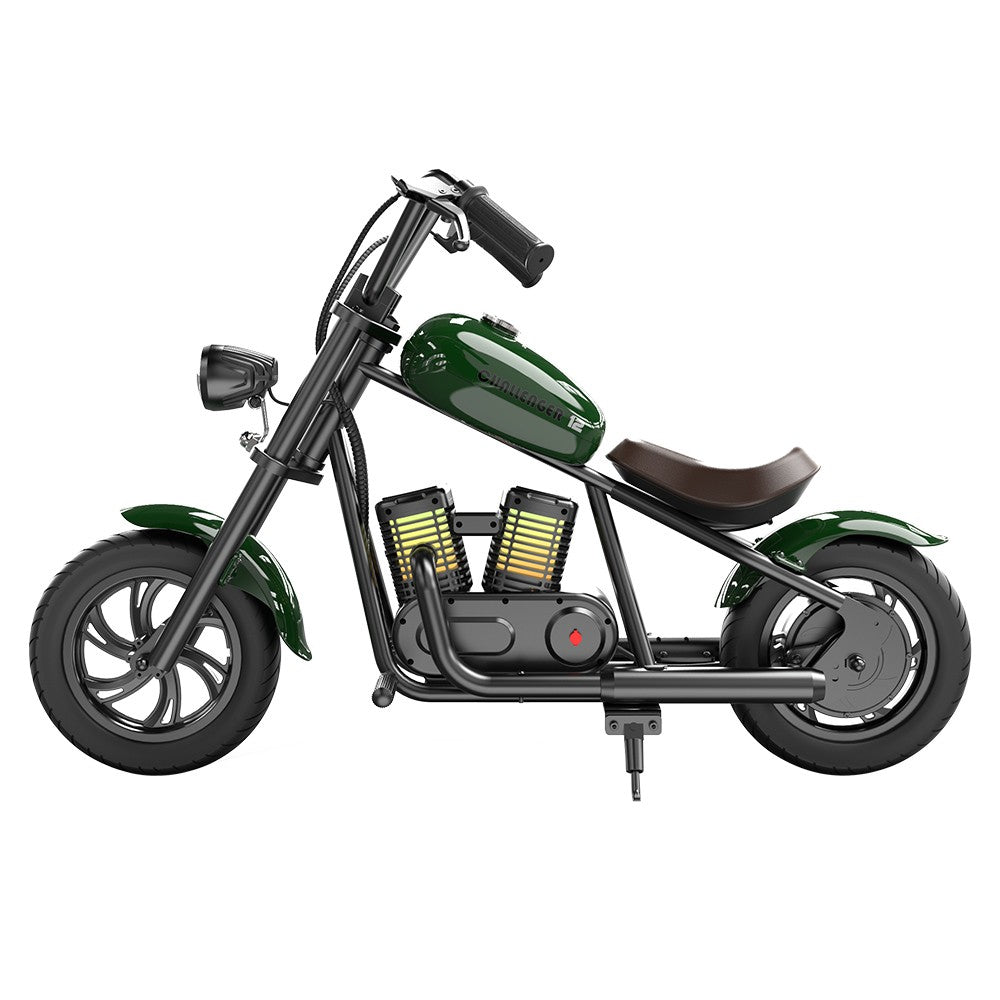 HYPER GOGO Challenger 12 Plus Electric Motorcycle for Kids with Bluetooth Speaker