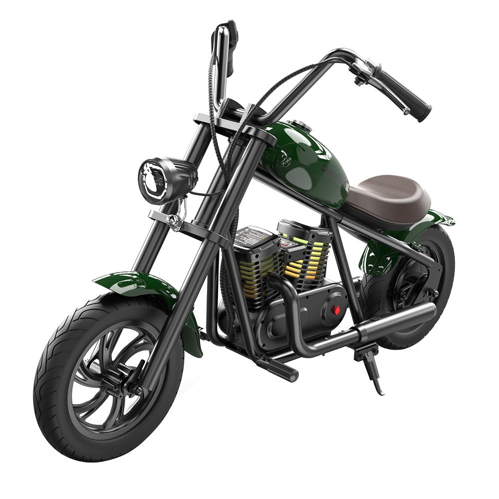 HYPER GOGO Challenger 12 Plus Electric Motorcycle for Kids with Bluetooth Speaker