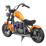 HYPER GOGO Cruiser 12 Plus Electric Motorcycle for Kids 12'' 160W Motor 5.2Ah Battery