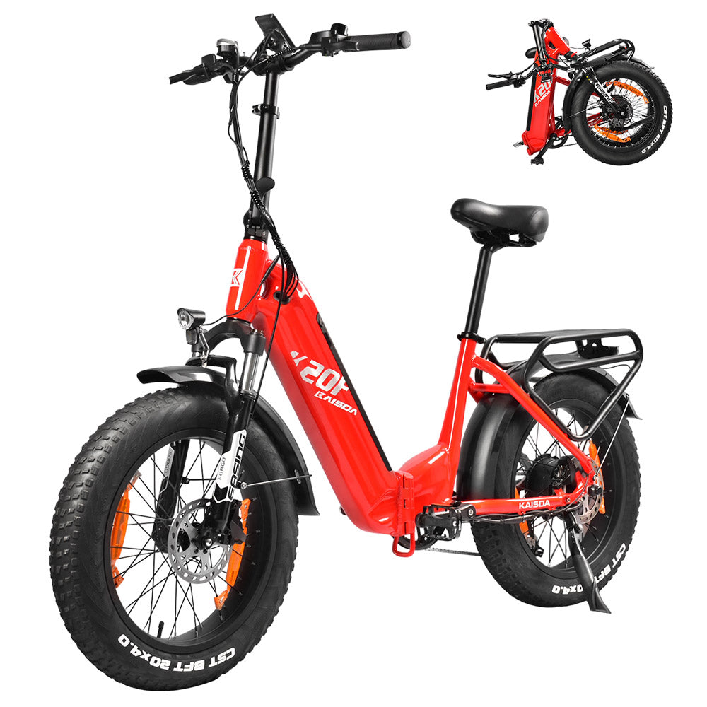 Kaisda K20F Electric Bike 20'' Tires 250W 36V 25Ah Battery