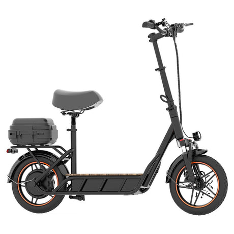 KuKirin C1 Pro Scooter eléctrico con asiento 14'' Neumáticos todoterreno Motor 500W