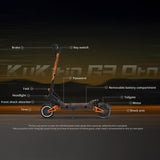 KuKirin G3 Pro Electric Scooter 10‘’ Tires Dual 1200W Motors 52V 23.2Ah Battery