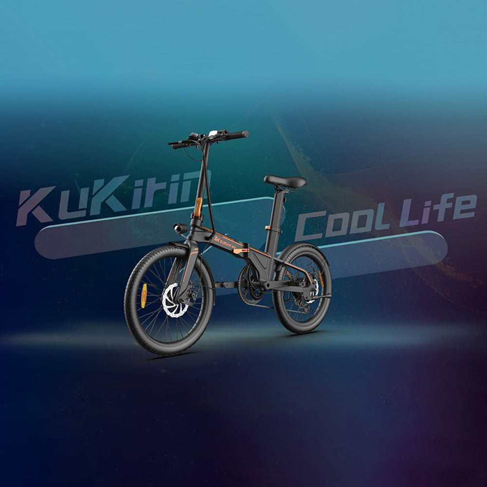 KuKirin V2 Electric City Bike 20'' Tires 250W Motor 36V 7.5Ah Battery