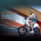 Vélo électrique pliable KuKirin V2 avec pneu de 20 pouces, moteur de 250W, vitesse de 25 km/h, batterie de 36V 7.5Ah, vélo électrique de ville