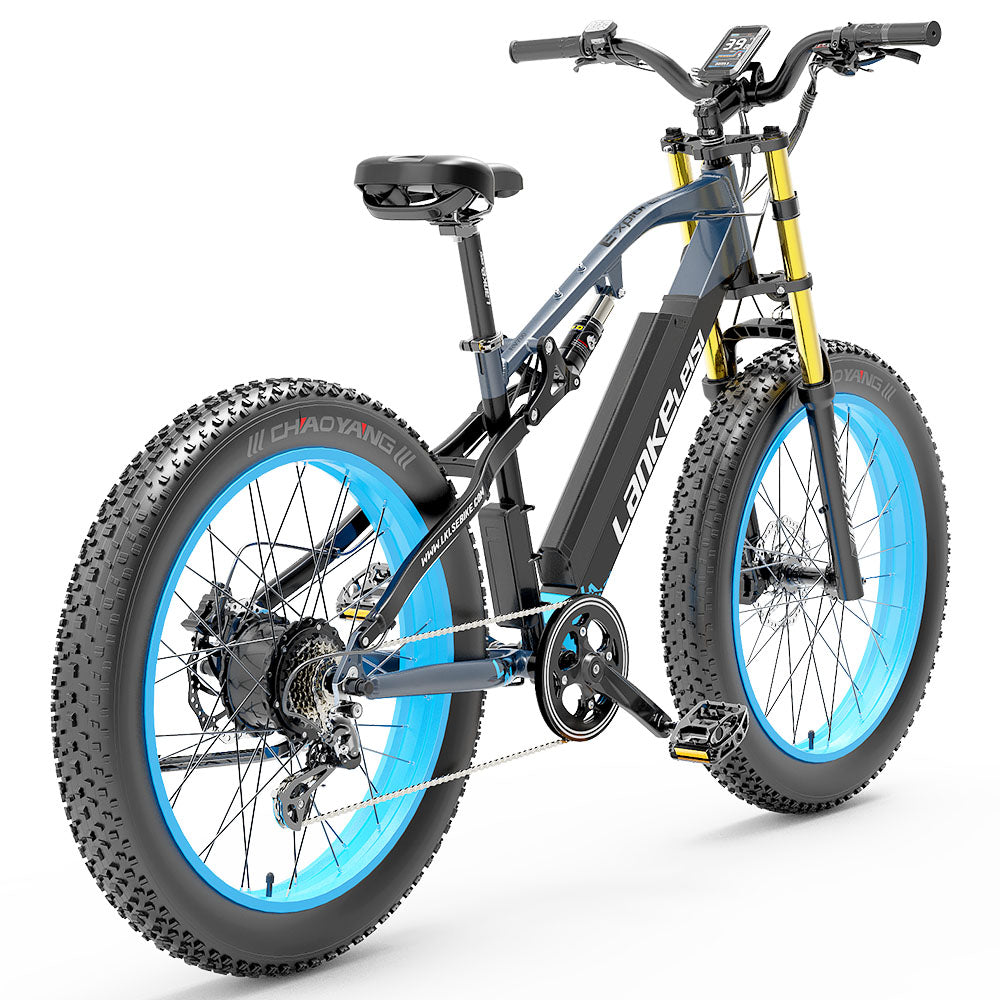 LANKELEISI RV700 Electric Bike 26'' Tires 1000W Motor 48V 16Ah Battery