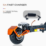 OBARTER D5 Electric Scooter 12'' Tires Dual 2500W Motors 48V 35Ah Battery