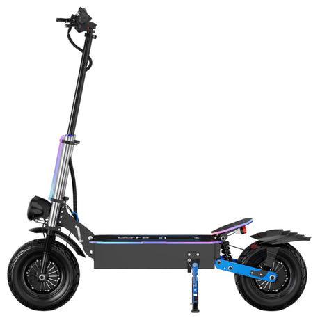 Patinete eléctrico OOTD D99 con neumáticos de 13 pulgadas, motor dual de 3000 W y batería de 60 V y 40 Ah