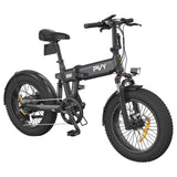 PVY Turbo Electric Bike 20" Fat Tires 250W Motor 48V 13Ah Battery