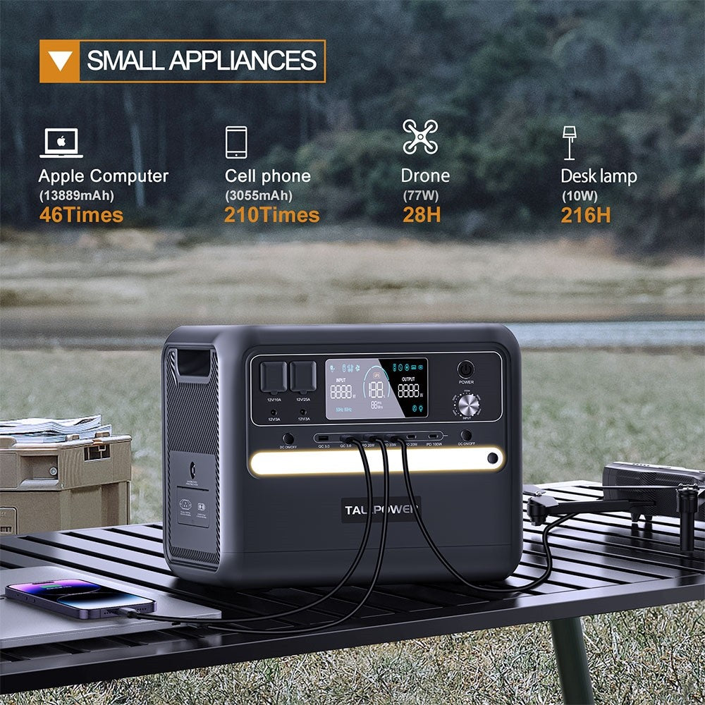 TALLPOWER V2400 Portable Power Station - OOLACTIVE