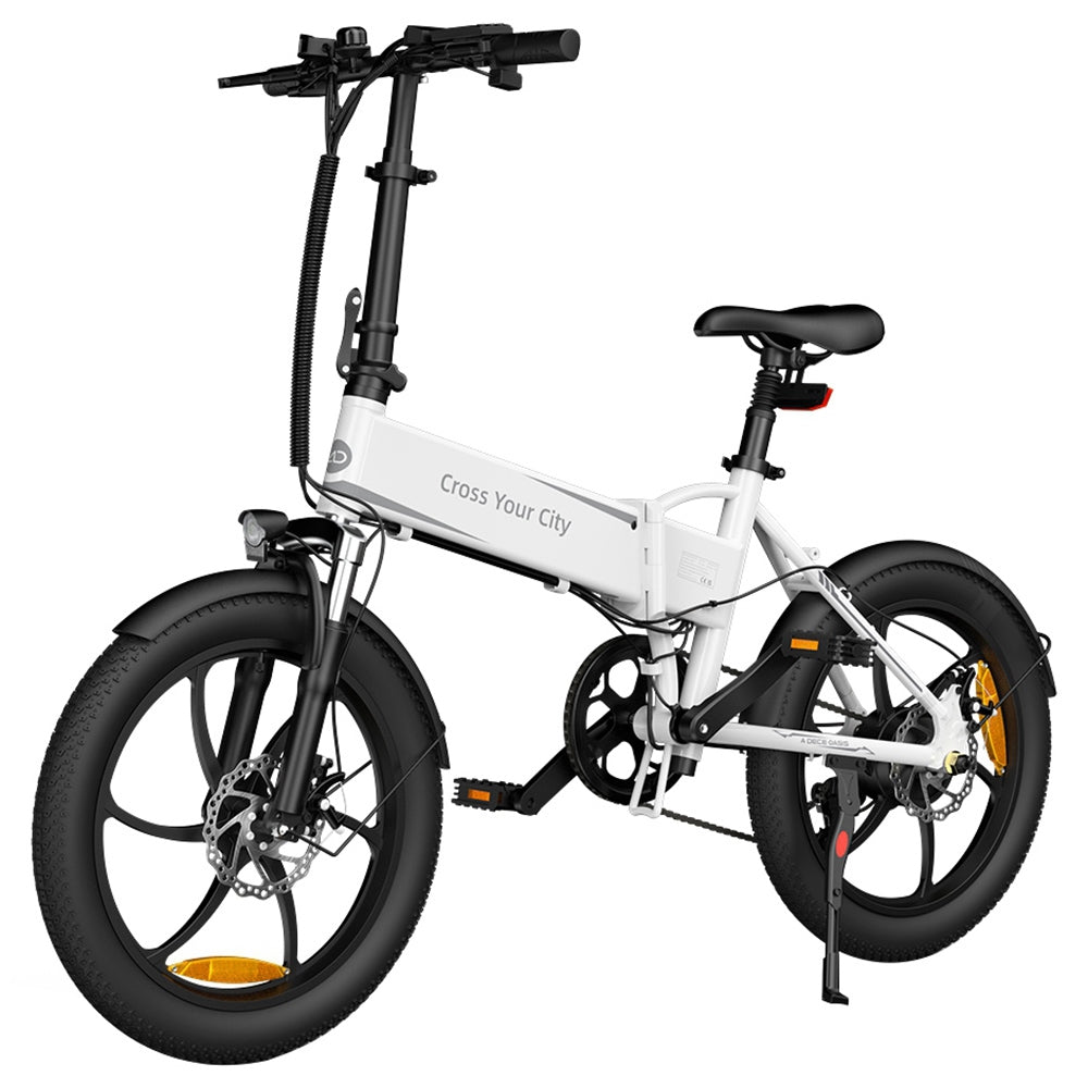 ADO A20+ Electric City Bike 20" Tires 250W Motor 36V 10.4Ah Battery