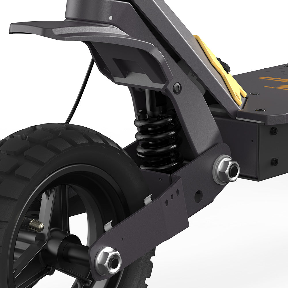 Patinete eléctrico Ausom L1, motor único de 800 W, neumáticos de 10", batería de 48 V y 15,6 Ah