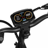 Patinete eléctrico Ausom L1, motor único de 800 W, neumáticos de 10", batería de 48 V y 15,6 Ah