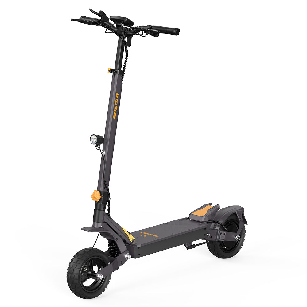 Patinete eléctrico Ausom L1, motor único de 800 W, neumáticos de 10", batería de 48 V y 15,6 Ah