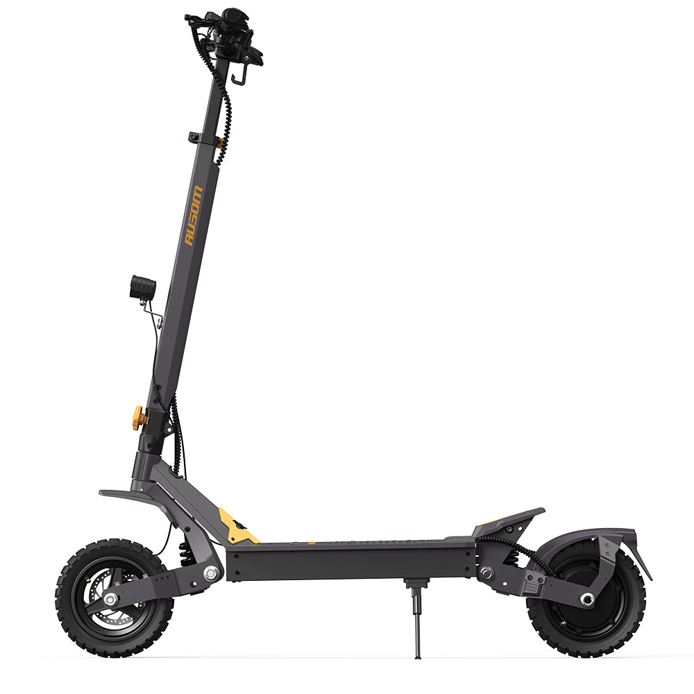 Patinete eléctrico Ausom L1, motor único de 800 W, neumáticos de 10", batería de 48 V y 15,6 Ah