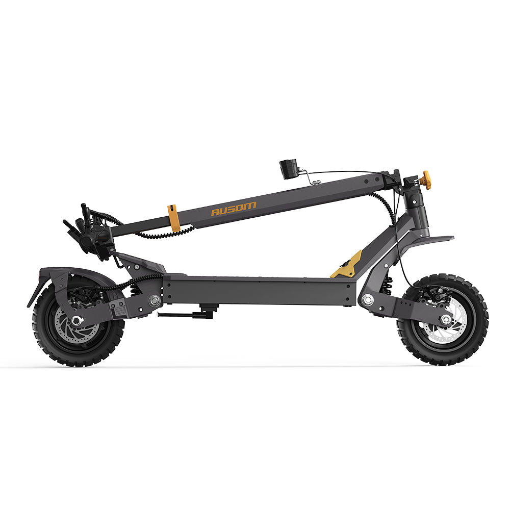 Patinete eléctrico Ausom L1, motor único de 800 W, neumáticos de 10", batería de 48 V y 15,6 Ah