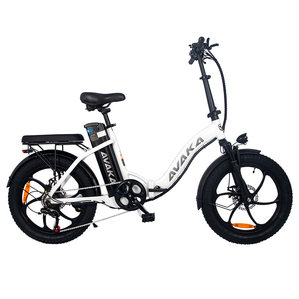 AVAKA BZ20 Plus Electric Bike 20" Tires 500W Motor 48V 18.2Ah Battery