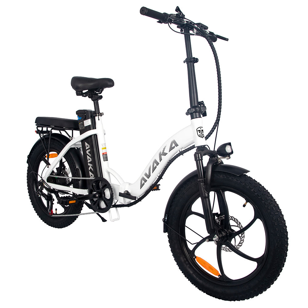AVAKA BZ20 Plus Electric Bike 20" Tires 500W Motor 48V 18.2Ah Battery