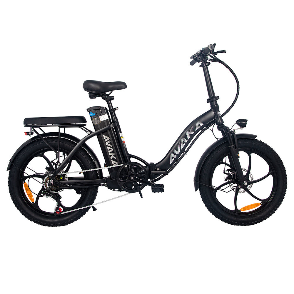 AVAKA BZ20 Plus Electric Bike 20" Tires 500W Motor 48V 18.2Ah Battery