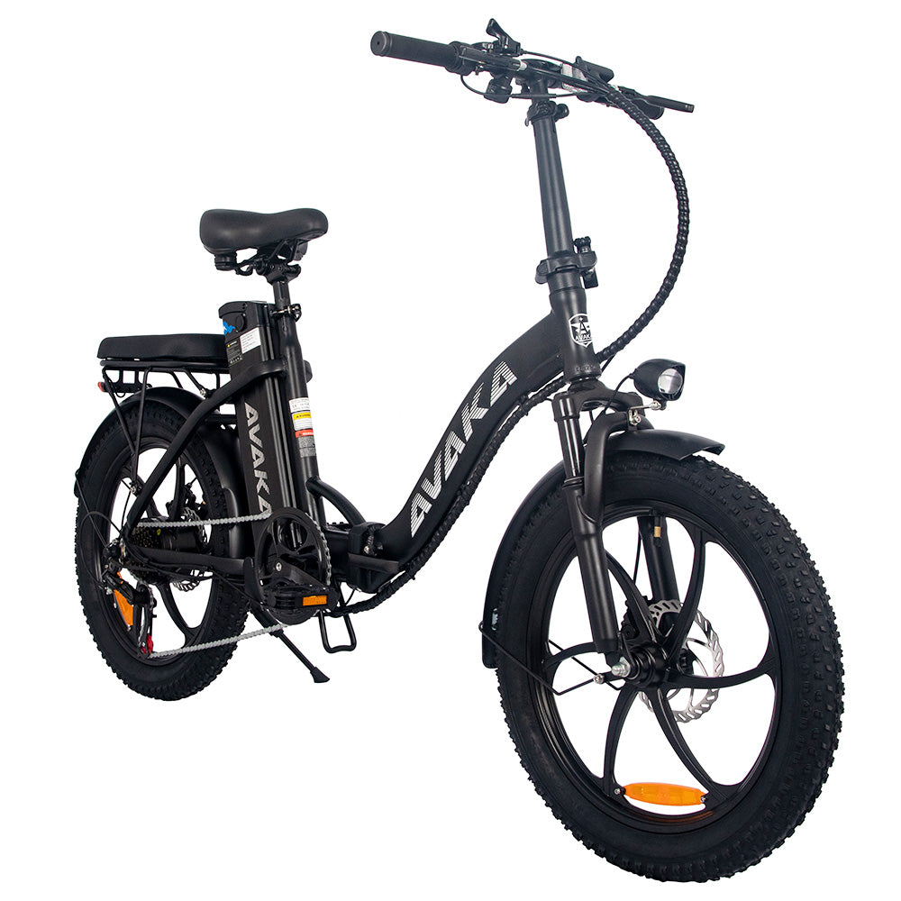 AVAKA BZ20 Plus Electric Bike 20" Tires 500W Motor 48V 18.2Ah Battery
