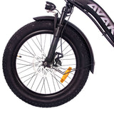 AVAKA BZ20 Plus Electric Bike 20" Tires Spoke Wheels 500W Motor 48V 18.2Ah Battery