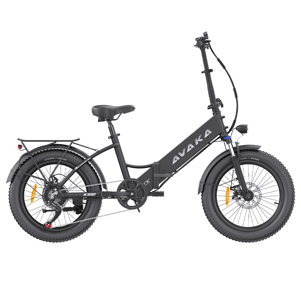 AVAKA K300 Electric Bike 20" Fat Tires 350W Motor 36V 16Ah Battery