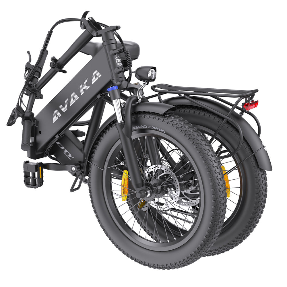 AVAKA K300 Electric Bike 20" Fat Tires 350W Motor 36V 16Ah Battery