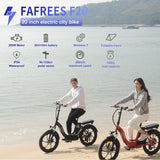 Fafrees F20 Elektro-Stadtfahrrad, 20-Zoll-Reifen, 250-W-Motor, 36-V-15-Ah-Batterie