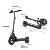 JOYOR Y6-S Electric Scooter 10'' Tires 500W Motor 48V 18Ah Battery