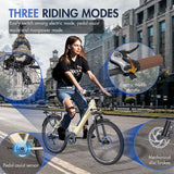 Fafrees F26 Pro Electric City Bike 26'' Tires 250W Motor 36V 14.5Ah Battery