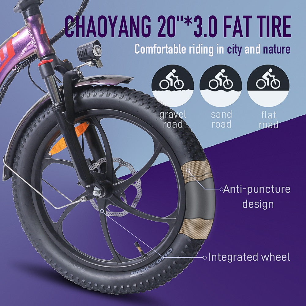 Fafrees F20 Pro Electric City Bike 20'' Tires 250W Motor 36V 18Ah Battery