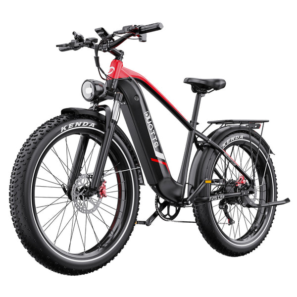 DUOTTS F26 Lite Electric Bike 26" Tires 500W Motors 48V 18Ah Battery