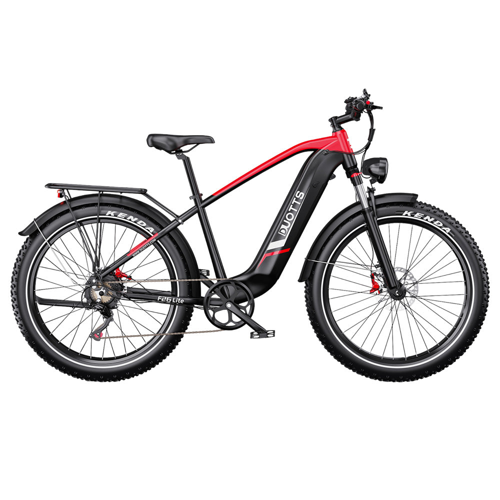 DUOTTS F26 Lite Electric Bike 26" Tires 500W Motors 48V 18Ah Battery