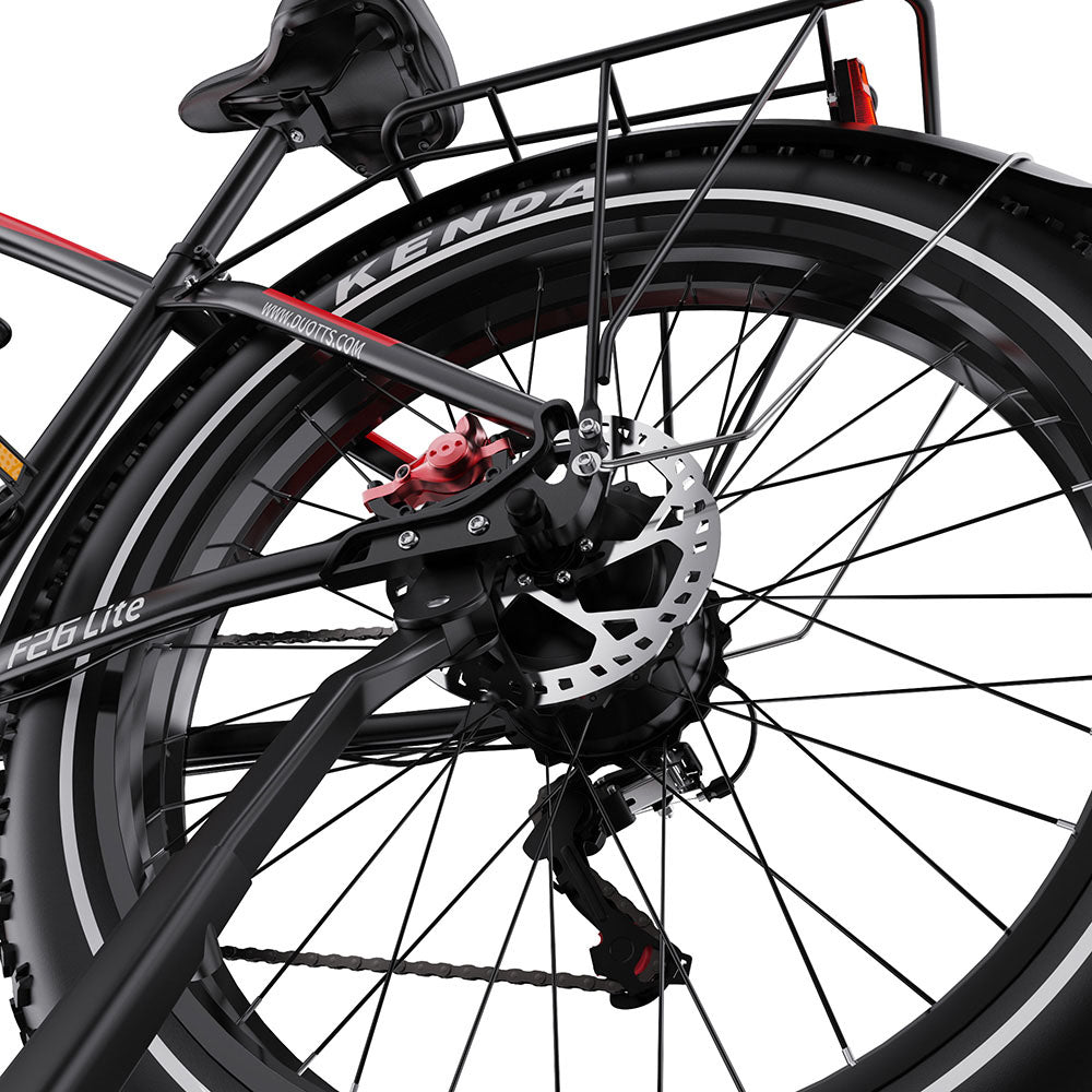 DUOTTS F26 Lite Electric Bike 26" Tires 500W Motors 48V 18Ah Battery