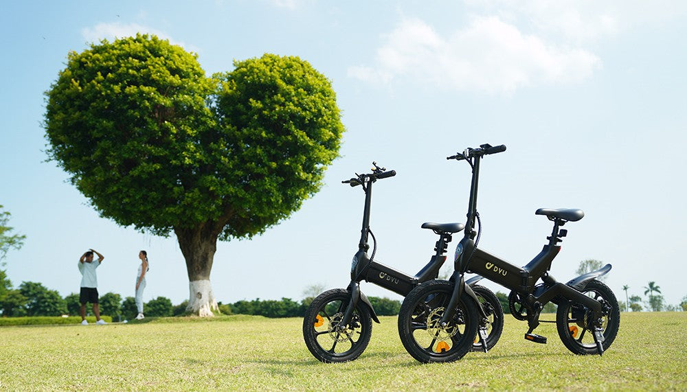 DYU A16 Electric Bike 16" Tires 250W Motor 36V 10Ah Battery