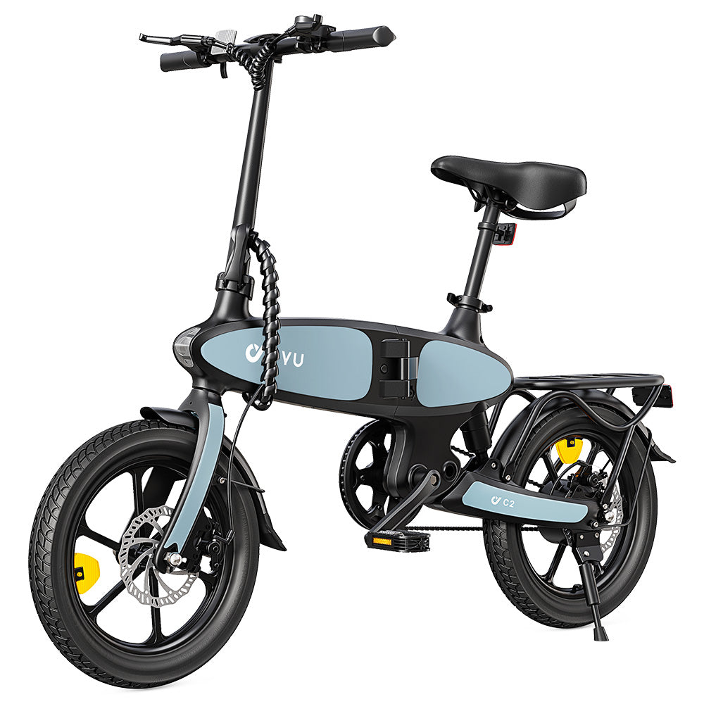 DYU C2 Electric Bike 16" Tires 250W Motor 48V 7.5Ah Battery