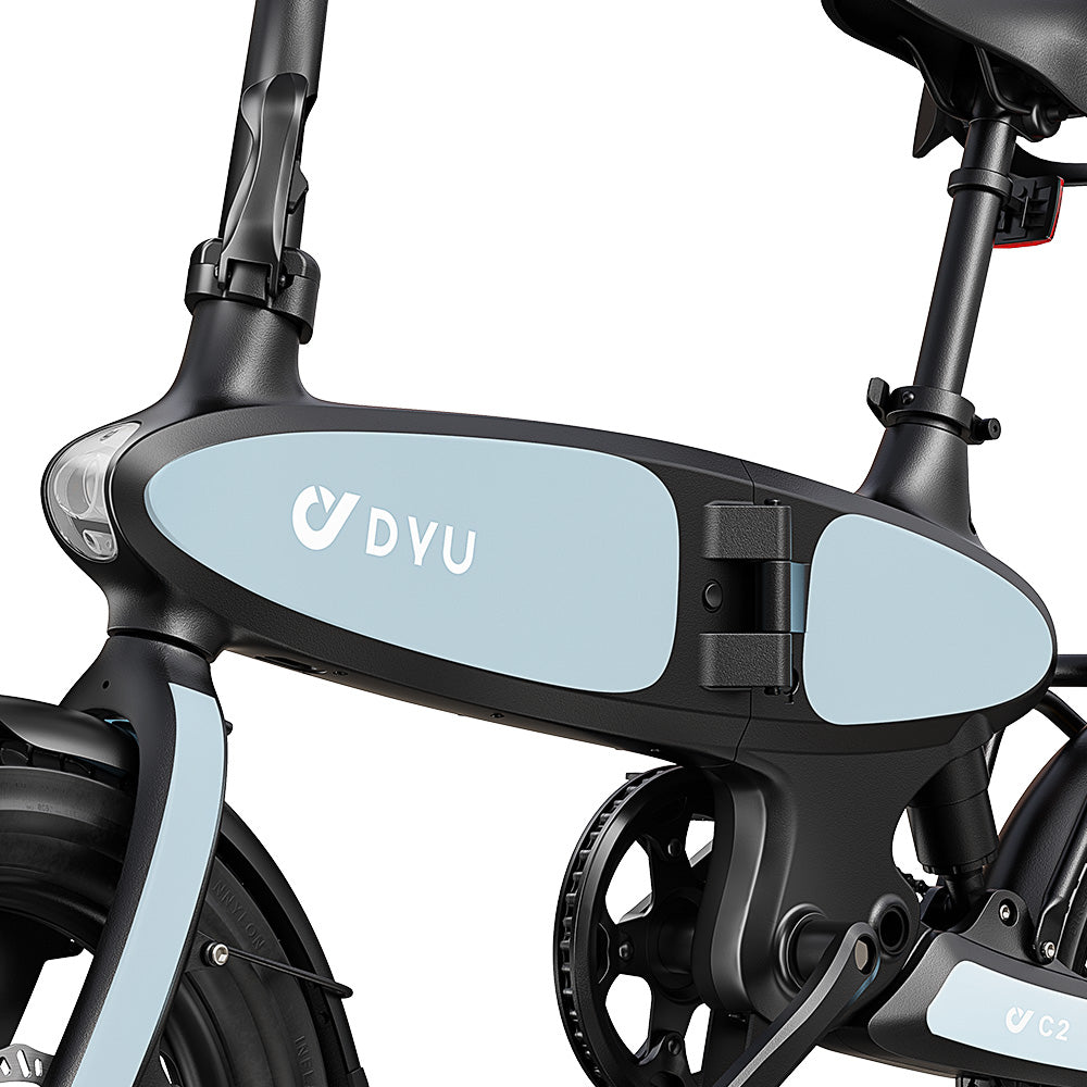 DYU C2 Electric Bike 16" Tires 250W Motor 48V 7.5Ah Battery