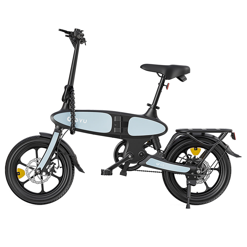 DYU C2 Electric Bike 16" Tires 250W Motor 48V 7.5Ah Battery