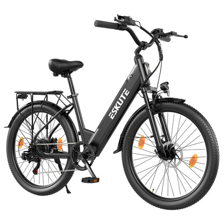 ESKUTE C100 Plus Electric Bike 26" Tires 250W Motor 36V 13Ah Battery