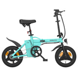 ESKUTE F100 Electric Folding Bike 14" Tires 250W Motor 36V 9Ah Battery