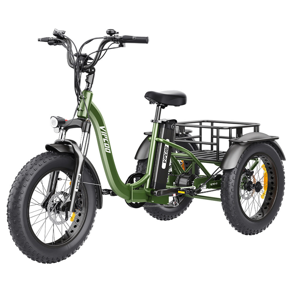Vipcoo VC-ET1 Electric Cargo Tricycle 20" Tires 750W 48V 20Ah