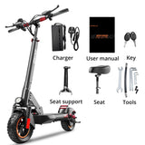 iENYRID M4 Electric Scooter with Seat 10'' Tires 600W Motor 48V 10Ah Battery