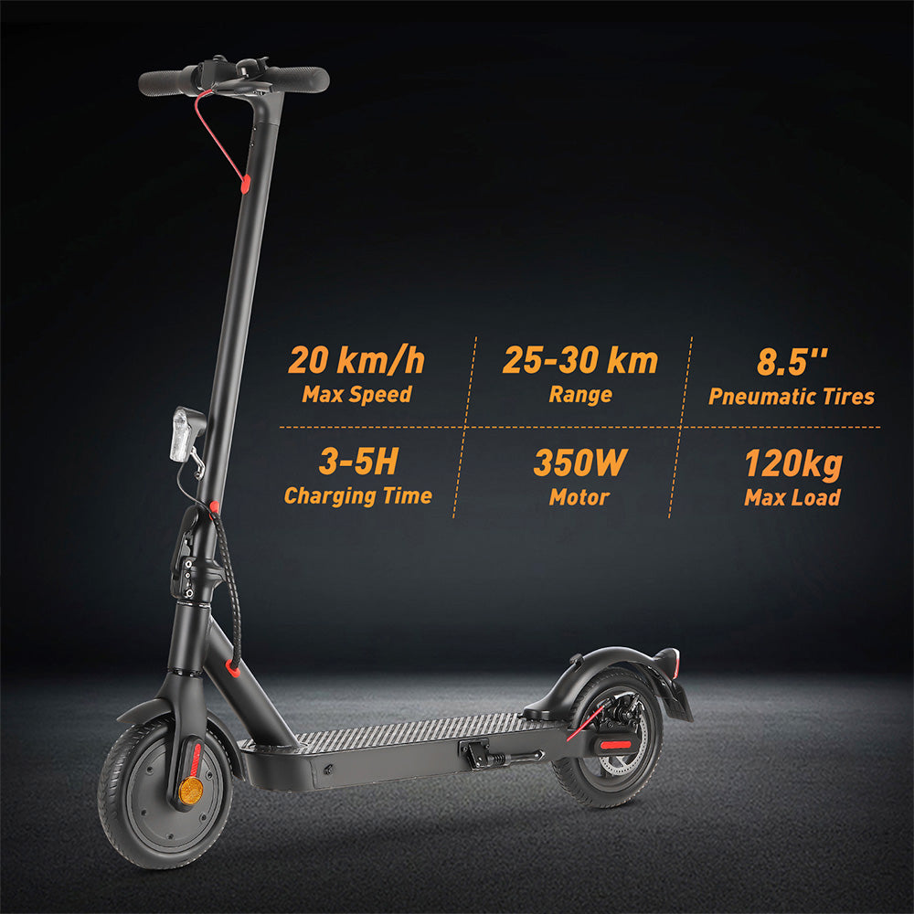 iSinwheel E9 Pro Electric Scooter with ABE 8.5" Tires 350W Motor 36V 7.5Ah Battery