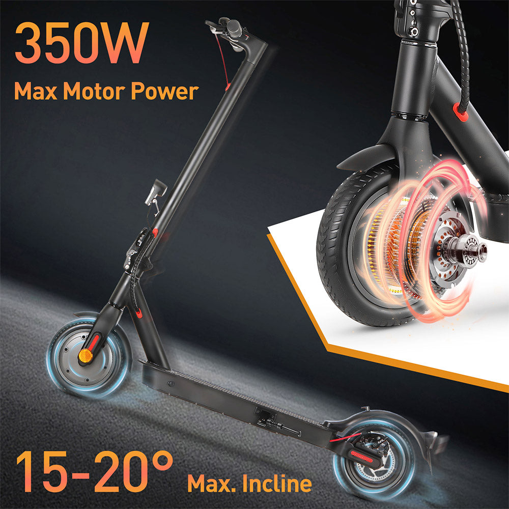 iSinwheel E9 Pro Electric Scooter with ABE 8.5" Tires 350W Motor 36V 7.5Ah Battery