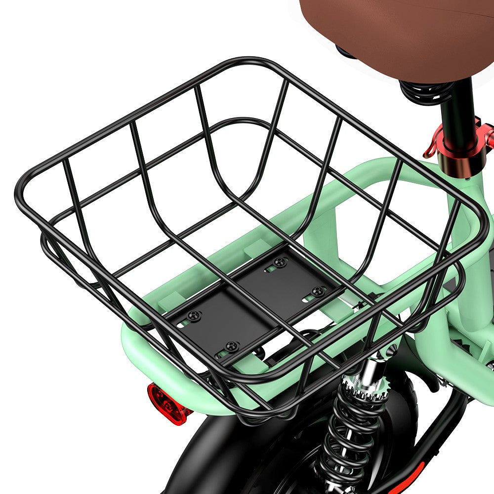iScooter i12 Electric Scooter With Basket 12" Tires 500W 36V 7.5AH Battery