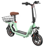 iScooter i12 Electric Scooter With Basket 12" Tires 500W 36V 7.5AH Battery